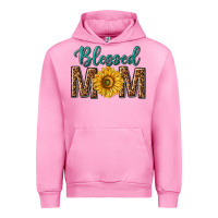 Fuchsia Pink western blessed mom with sunflower Urban Hoodie - texasbilliewilder