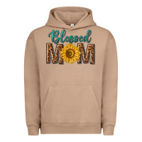 Pigment Burro western blessed mom with sunflower Urban Hoodie - texasbilliewilder