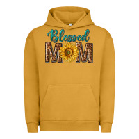 Pigment Peanut Butter western blessed mom with sunflower Urban Hoodie - texasbilliewilder