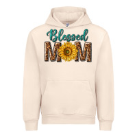 Sandshell western blessed mom with sunflower Urban Hoodie - texasbilliewilder