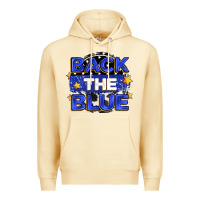 Back The Blue Premium Hoodie | Teevron