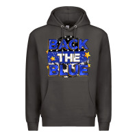 Smoke back the blue Premium Hoodie - Zillion Design Studio
