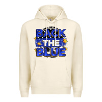 Tofu back the blue Premium Hoodie - Zillion Design Studio