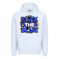 White back the blue Premium Hoodie - Zillion Design Studio