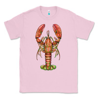 Bubblegum Pink lobster Classic Tee - BarkalooDesign