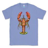 Colony Blue lobster Classic Tee - BarkalooDesign