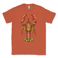 Copper lobster Classic Tee - BarkalooDesign