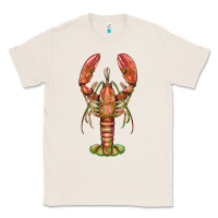 Natural lobster Classic Tee - BarkalooDesign