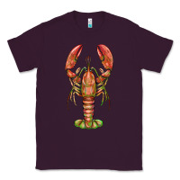 Plum lobster Classic Tee - BarkalooDesign