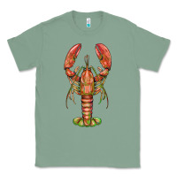 Sage lobster Classic Tee - BarkalooDesign