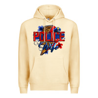 Pina Colada police wife with lightning bolt Premium Hoodie - Zillion Design Studio