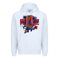 White police wife with lightning bolt Premium Hoodie - Zillion Design Studio