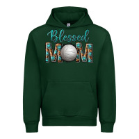 Forest Green western blessed mom with volleyball Urban Hoodie - texasbilliewilder