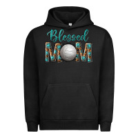 Pigment Black western blessed mom with volleyball Urban Hoodie - texasbilliewilder