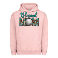 Pigment Salmon western blessed mom with volleyball Urban Hoodie - texasbilliewilder