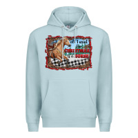 Blue Mist all i want for christmas is a horse  with farm Premium Hoodie - RanaPortraitStore