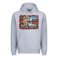 Heather Grey all i want for christmas is a horse  with farm Premium Hoodie - RanaPortraitStore