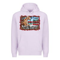 Lilac all i want for christmas is a horse  with farm Premium Hoodie - RanaPortraitStore