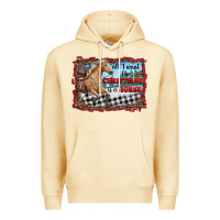 Pina Colada all i want for christmas is a horse  with farm Premium Hoodie - RanaPortraitStore