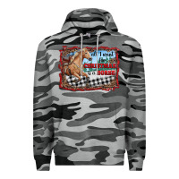 Slate Camo all i want for christmas is a horse  with farm Premium Hoodie - RanaPortraitStore