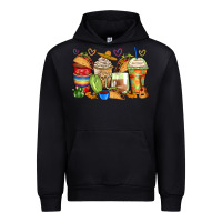 Tacos Coffee Cups Urban Hoodie | Teevron