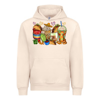 Sandshell tacos coffee cups Urban Hoodie - Zillion Design Studio