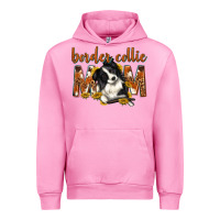 Fuchsia Pink western border collie mom Urban Hoodie - texasbilliewilder