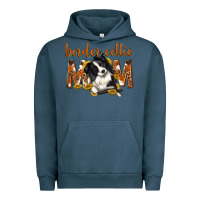 Pigment Midnight Navy western border collie mom Urban Hoodie - texasbilliewilder