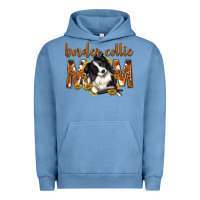 Pigment Pebble Blue western border collie mom Urban Hoodie - texasbilliewilder