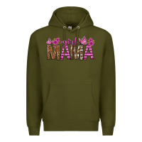 Army Green girl mama tbw Premium Hoodie - texasbilliewilder