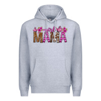 Heather Grey girl mama tbw Premium Hoodie - texasbilliewilder