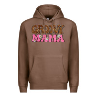 Chestnut groovy mama Premium Hoodie - texasbilliewilder
