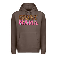 Coffee groovy mama Premium Hoodie - texasbilliewilder