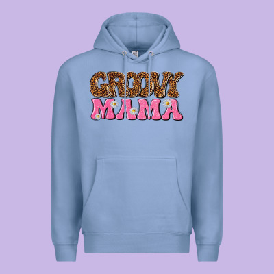 Groovy Mama Premium Hoodie Designed By Texasbilliewilder