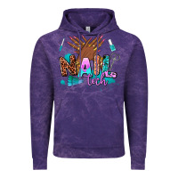 Cloud Purple nail tech Vintage Hoodie - AdoDesignShop