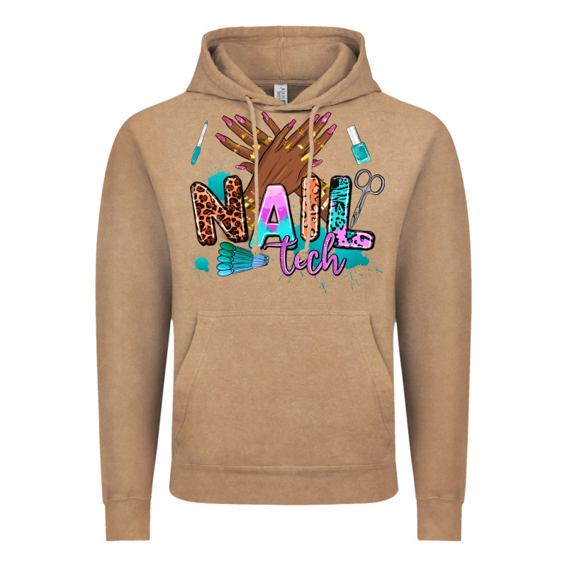 Nail Tech Vintage Hoodie by AdoDesignShop | Teevron