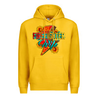 Lemon firefighter wife with lightning bolt Premium Hoodie - Zillion Design Studio