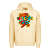 Pina Colada firefighter wife with lightning bolt Premium Hoodie - Zillion Design Studio