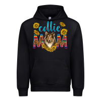 Black western collie mom Urban Hoodie - texasbilliewilder