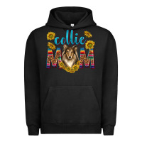 Pigment Black western collie mom Urban Hoodie - texasbilliewilder