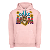 Pigment Salmon western collie mom Urban Hoodie - texasbilliewilder