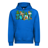 Cobalt gemstone coffee cups Urban Hoodie - Zillion Design Studio
