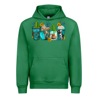 Emerald gemstone coffee cups Urban Hoodie - Zillion Design Studio