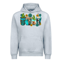 Heather Grey gemstone coffee cups Urban Hoodie - Zillion Design Studio