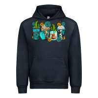 Navy gemstone coffee cups Urban Hoodie - Zillion Design Studio