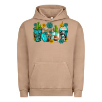 Pigment Burro gemstone coffee cups Urban Hoodie - Zillion Design Studio