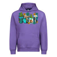 Tulip gemstone coffee cups Urban Hoodie - Zillion Design Studio