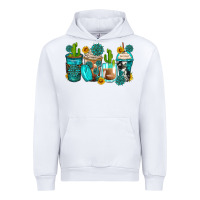 White gemstone coffee cups Urban Hoodie - Zillion Design Studio