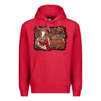 Cardinal all i want for christmas is a cow cowhide Premium Hoodie - RanaPortraitStore