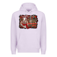 Lilac all i want for christmas is a cow cowhide Premium Hoodie - RanaPortraitStore